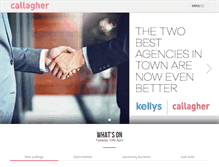 Tablet Screenshot of callagher.com.au